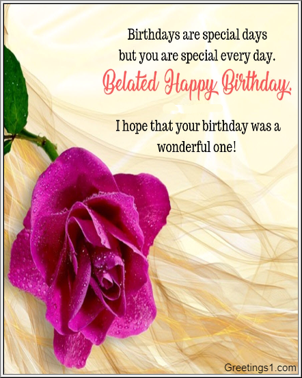 30+ Free Happy Belated Birthday Images | Free Belated Birthday Images ...