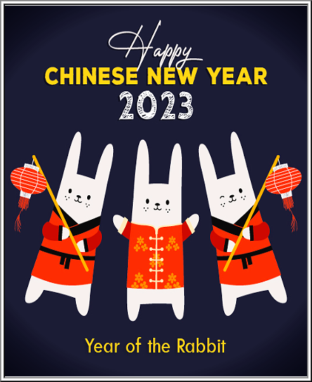 Happy New Chinese Year Wishes 2023 | Chinese New Year Greeting Card