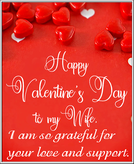 best valentine message for wife