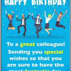 motivational birthday wishes for colleague