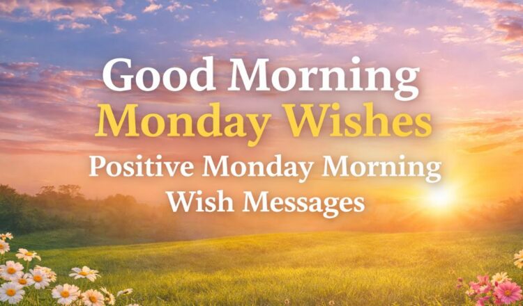 Good Morning Monday Wishes – Positive Monday Morning Wish Messages