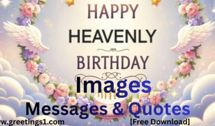 Happy Heavenly Birthday Images, Wishes and Quotes free download