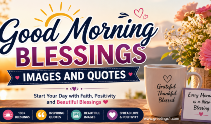 Good Morning Blessings images and quotes