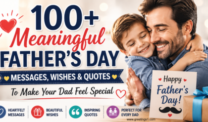 Meaningful Father’s Day Messages, Wishes & Quotes