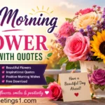 Beautiful Good Morning Flower images with quotes for free download and share to wish your friends, family and loved ones.