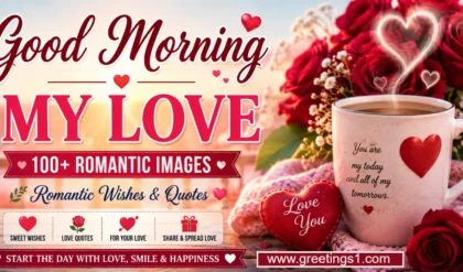 100+ Good Morning Images for My Love Romantic Wishes & Quotes available for free download and share to lovely good morning to my love.