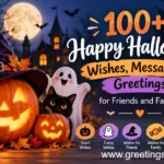 Find 100+ Happy Halloween Wishes, Messages and Greetings for wish Happy Halloween to all your Friends and Family