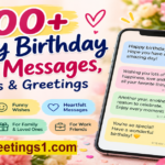 Happy Birthday Text Messages, Wishes and greetings for wish birthday